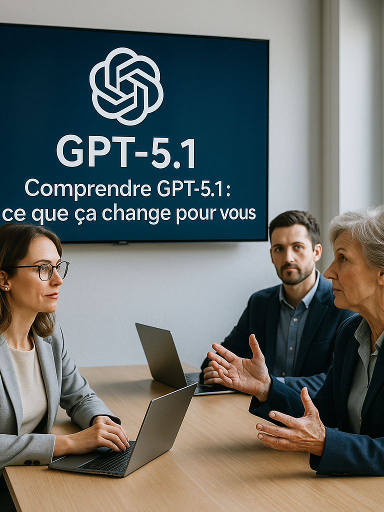 L’arrivée de GPT-5.1 marque une nouvelle étape dans l’évolution de l’intelligence artificielle. Plus naturel, plus précis et plus efficace, ce modèle transforme notre manière d’apprendre, de travailler et d’utiliser l’IA au quotidien.